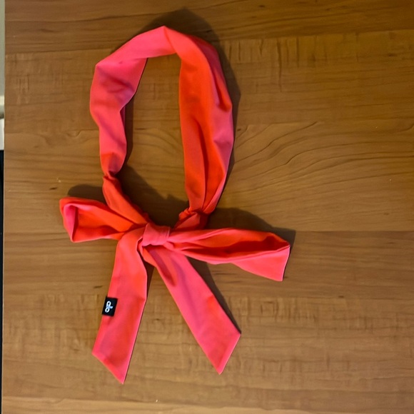 ALO Yoga Fresh Mesh Tie Headband - Picture 1 of 4